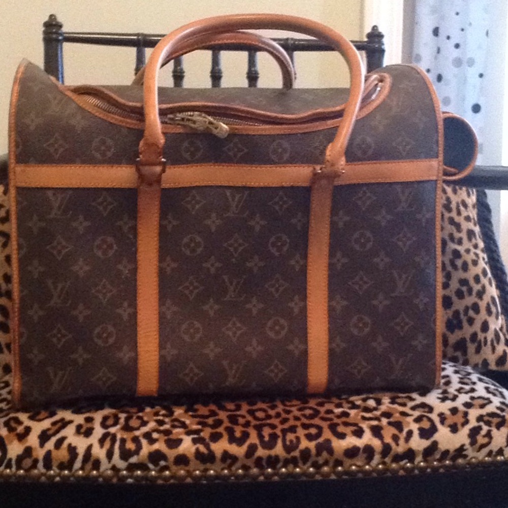 LV Sac Chien Pet Carrier